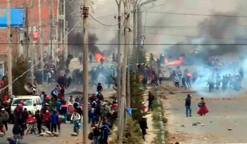 Arce cuestiona resoluciones de la justicia por la crisis...