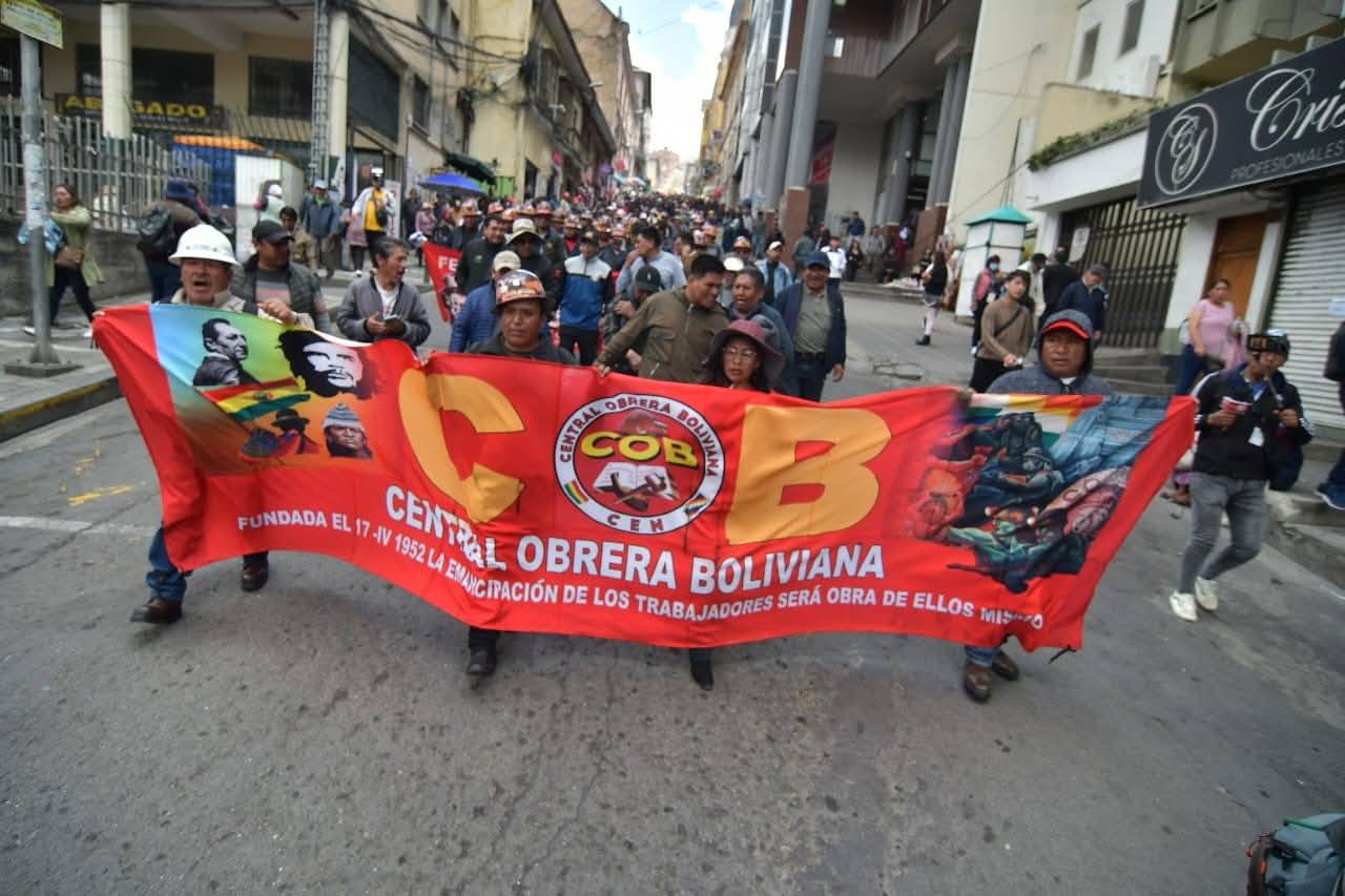 COB critica a Paz por festejar “Compadres” cuando debería dar “soluciones con urgencia” por...