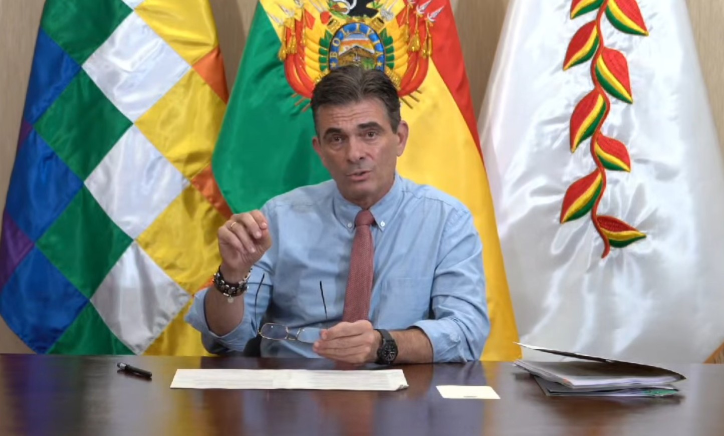 A 100 días de gestión, Paz afirma que estabilizó el “barco” y anuncia leyes, decretos y acuerdos