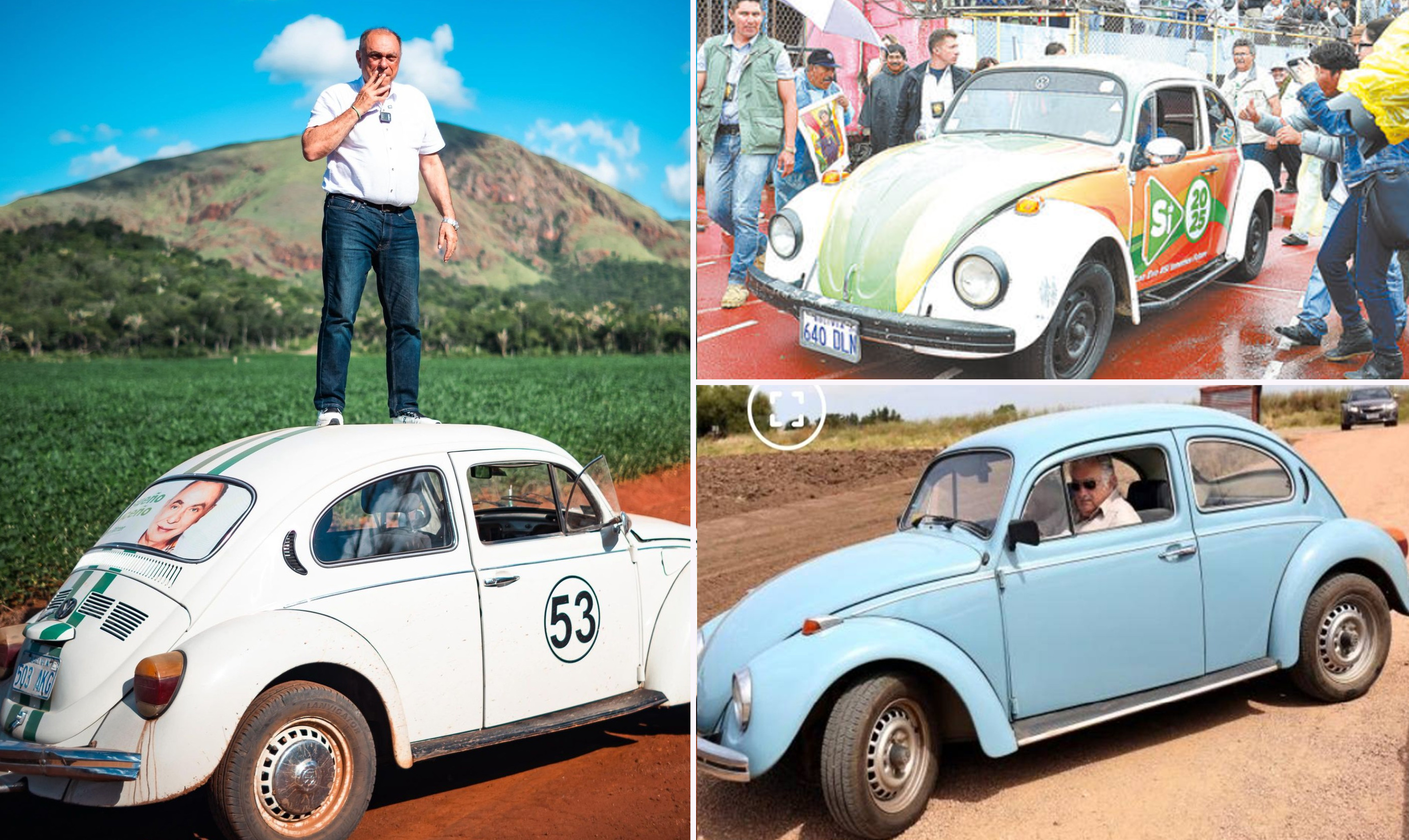 Evo y Otto, dos campañas y una misma imagen: la “peta” como estrategia electoral