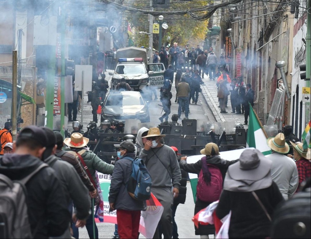 Bolivia iniciará otra semana de protestas, bloqueos y marchas contra el Gobierno