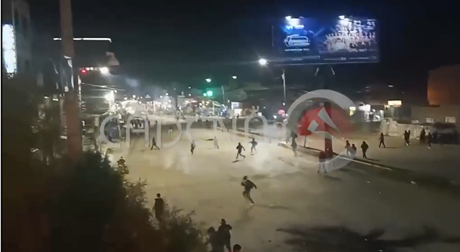 La Policía despeja el puente de Río Seco tras enfrentamiento con bloqueadores